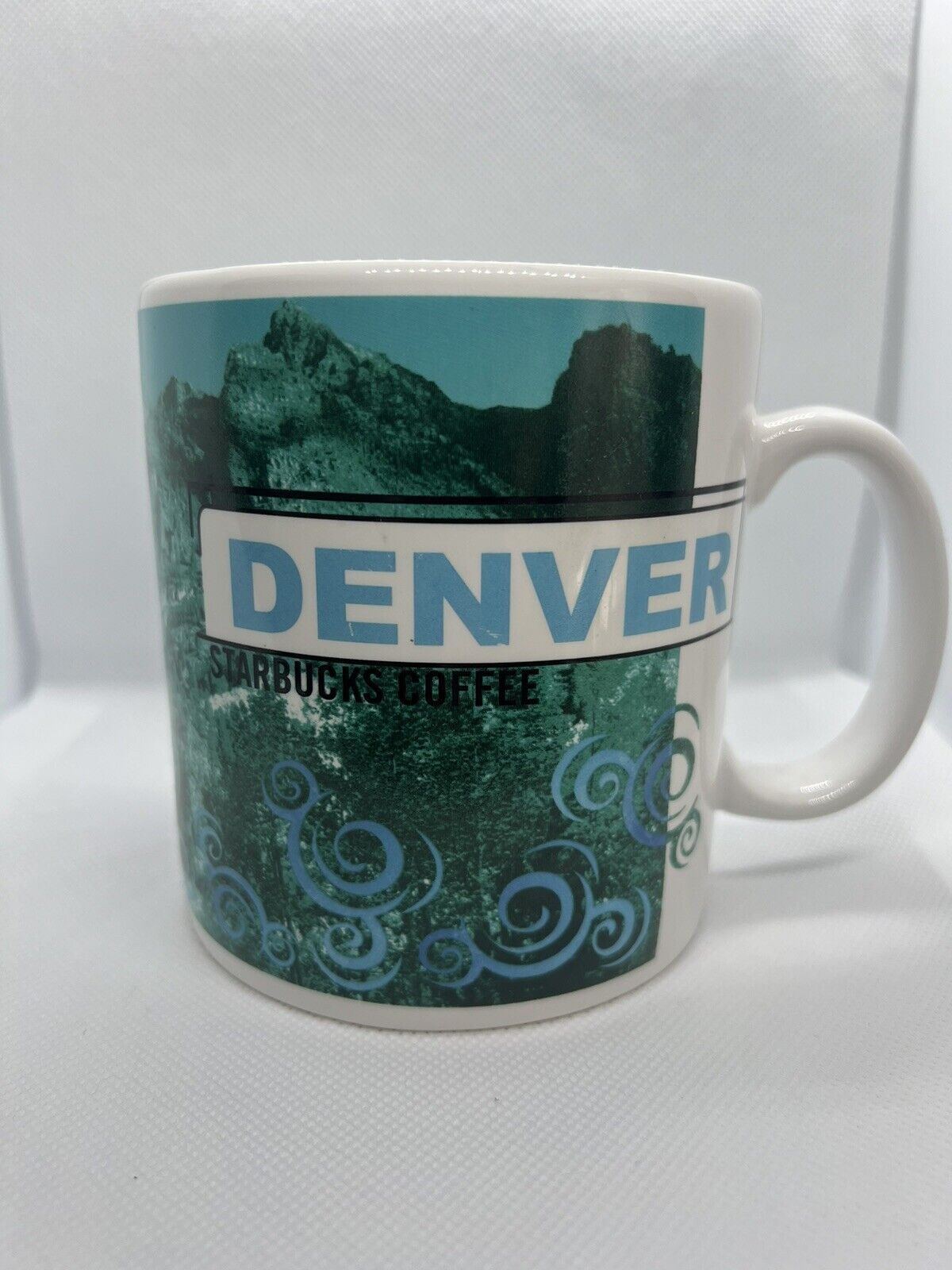 Denver Starbucks Coffee 1999 Vintage Mug 18 fl oz