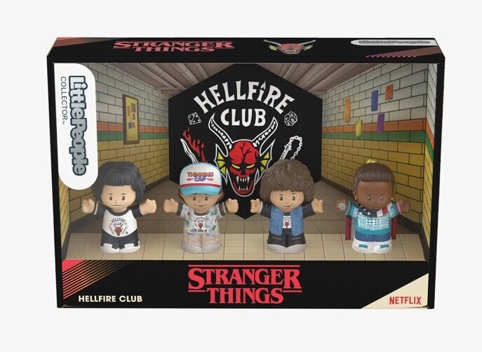 Fisher-Price Little People Collector Stranger Things Hellfire Club Sold Out BNIB