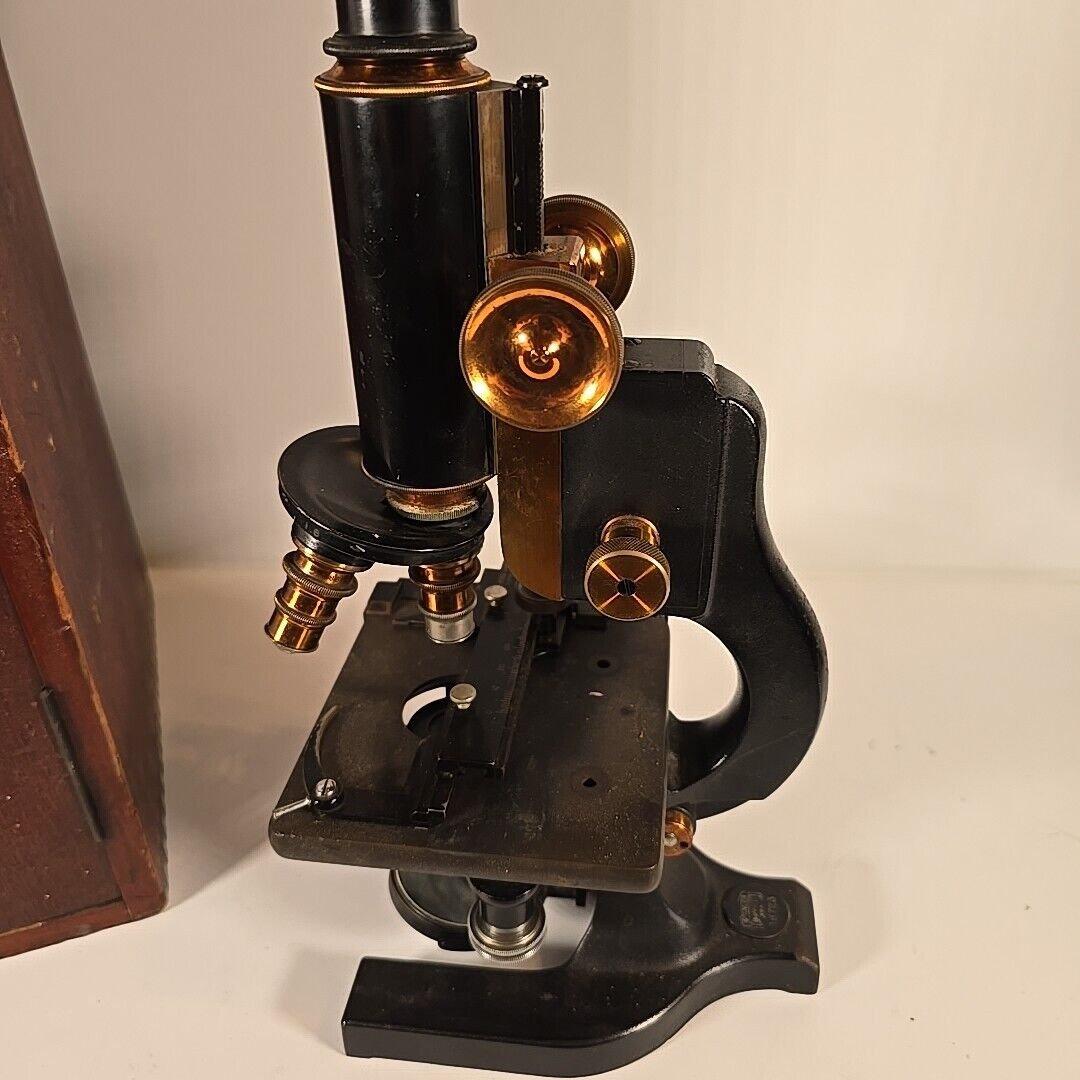 Vintage Antique Microscope Spencer Lens Co Buffalo NY Spencer Buffalo 38723 