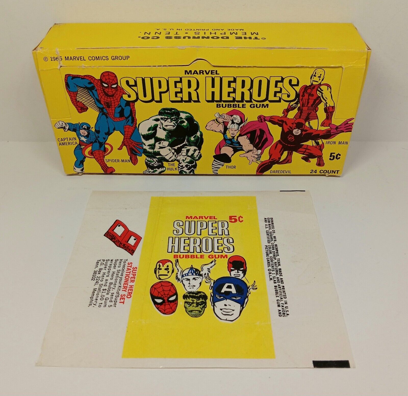 Donruss (1966) Marvel Super Heroes Vintage 