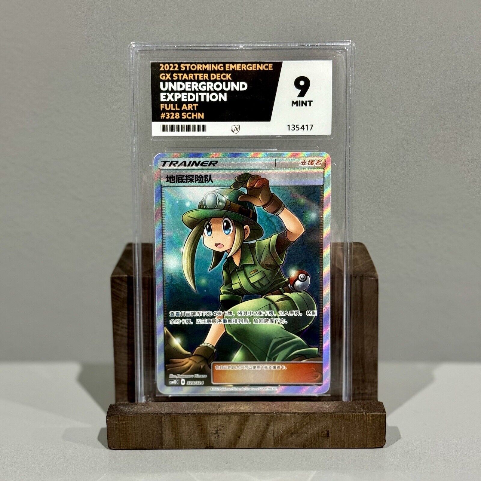Underground Expedition 328/324 Champion Rd S-Chinese ACE 9 not psa 073/066 Alt