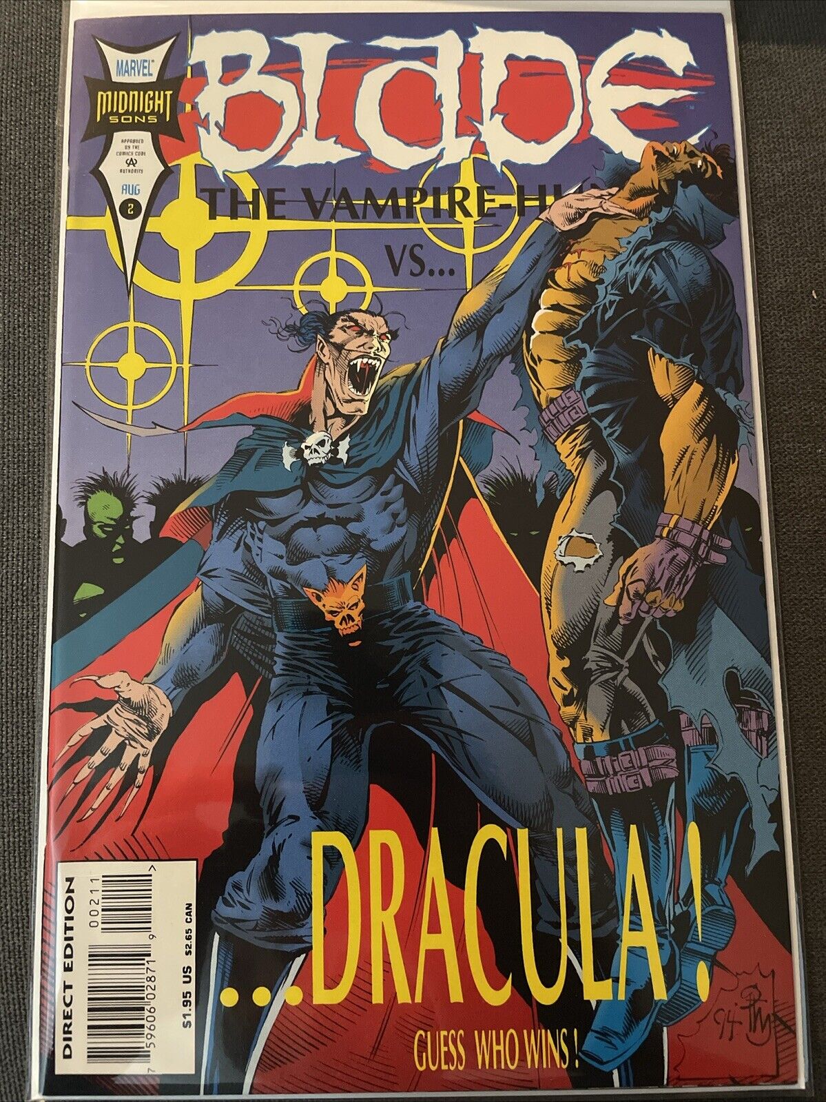 Marvel - BLADE: THE VAMPIRE HUNTER #2 (Great Condition) bagged and boarded
