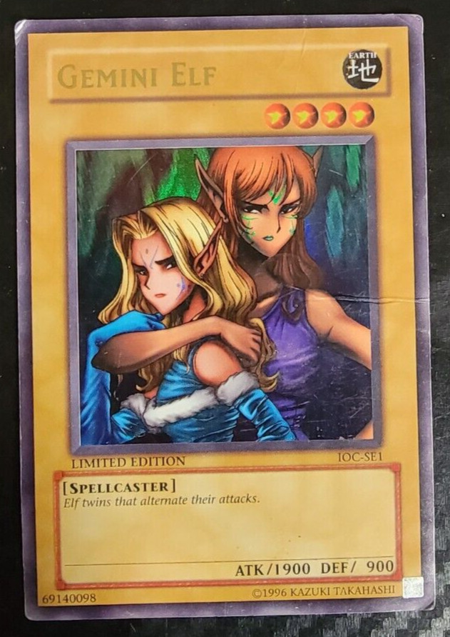 Yu-Gi-Oh Trading Card Game - Gemini Elf - IOC-SE1 - Foil