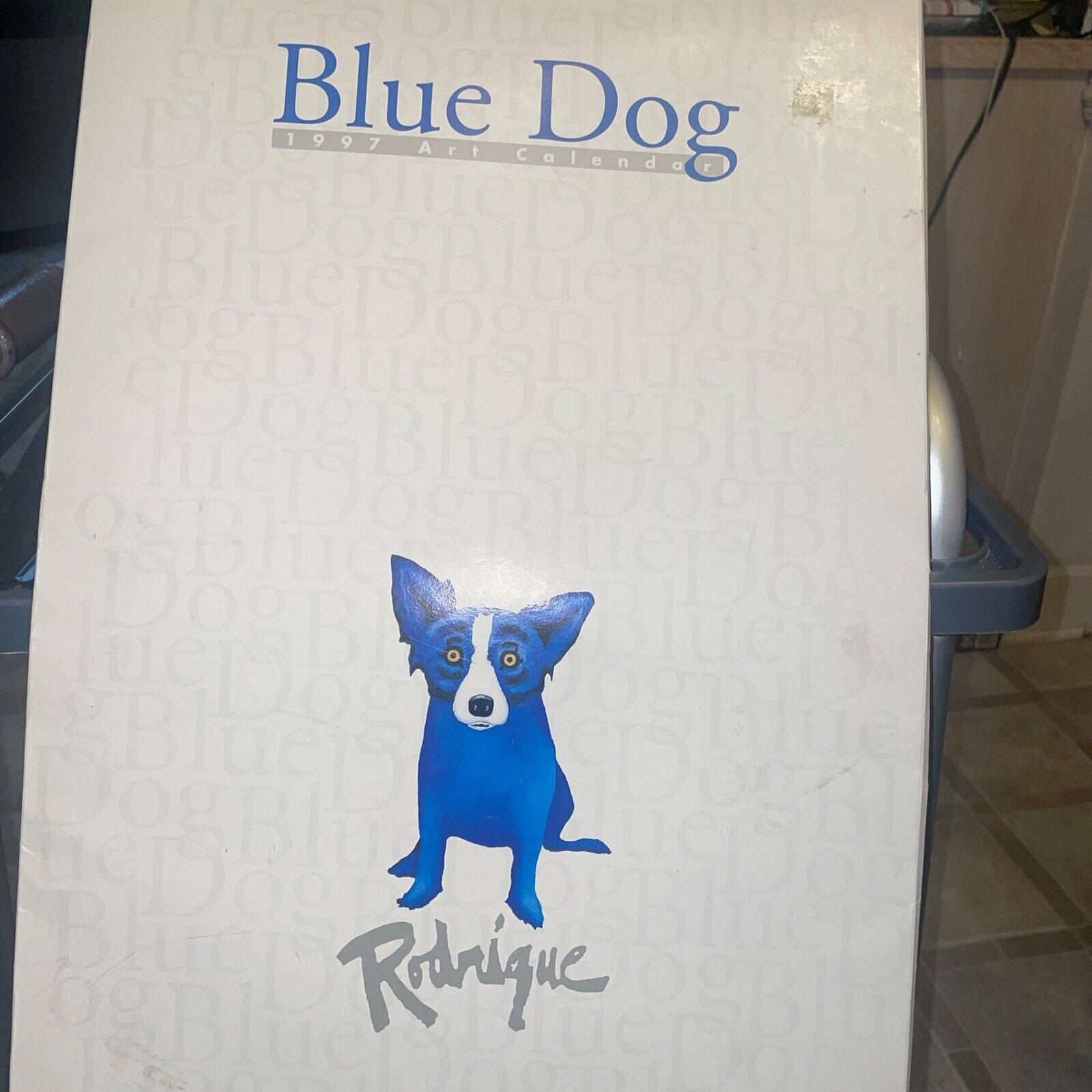 1997 Blue Dog Art Calendar 