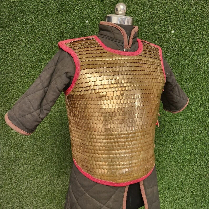 Brass Scale Lorica Squamata (Scale Armor) Fathers Day Gift