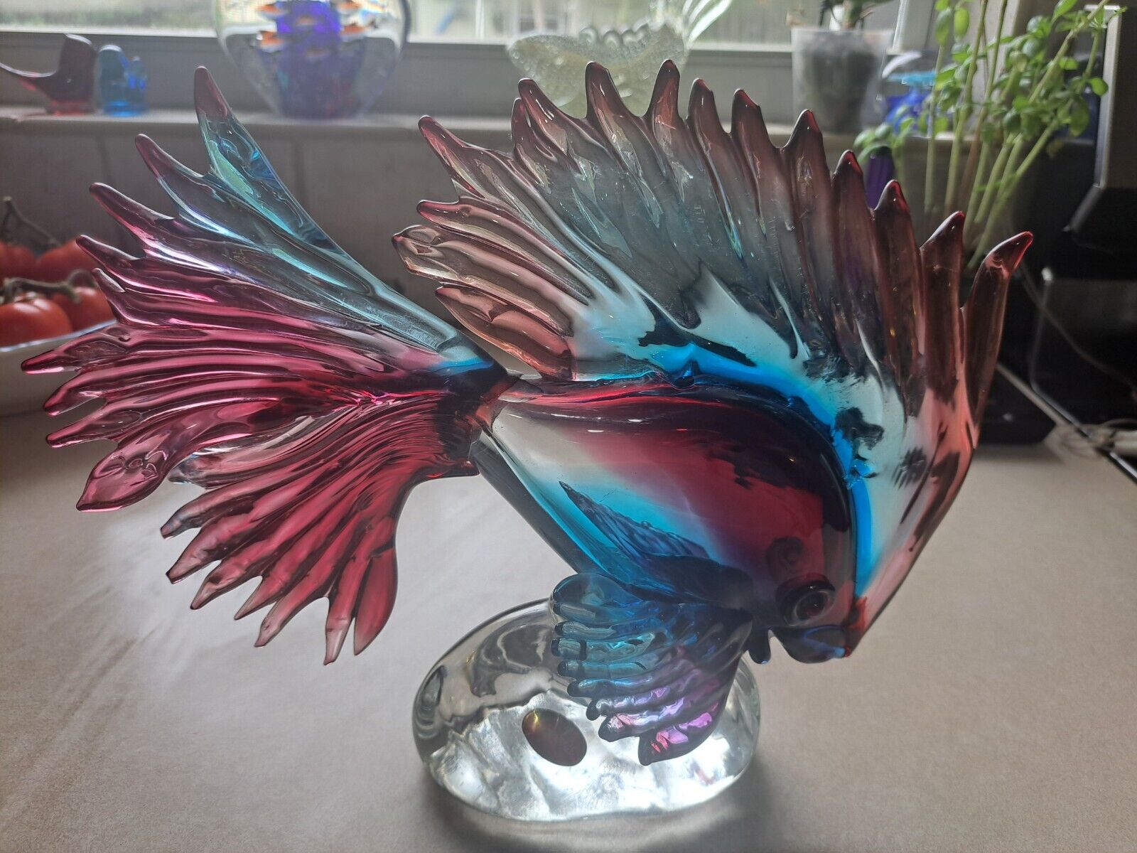 Stunning Murano Multicolored Fish