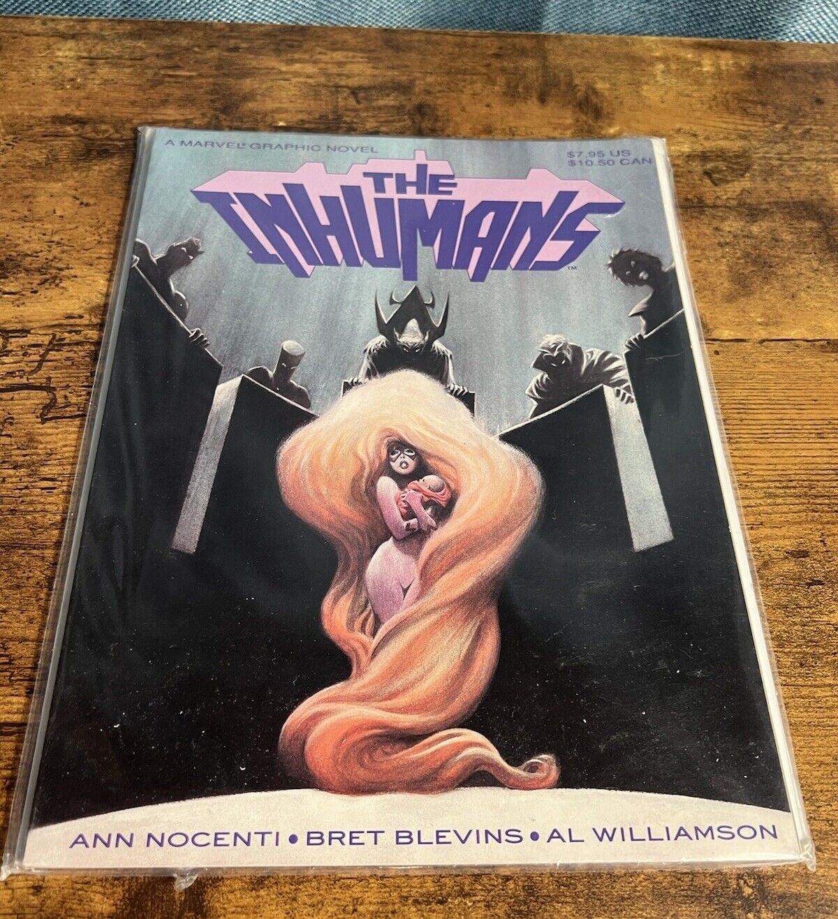 The Inhumans #1 (1988 Marvel) Graphic Novel, Williamson, 1st App. of Ahura RARE