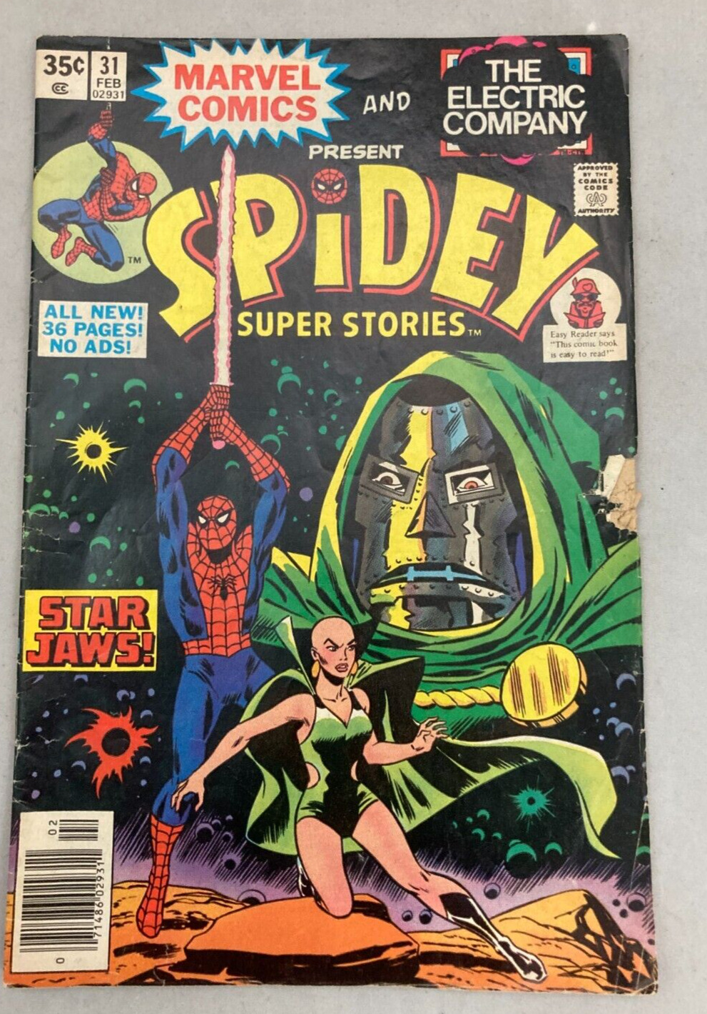 Spidey Super Stories # 31 VG Marvel Comic Book Spider-Woman Big Ben 14 TS1