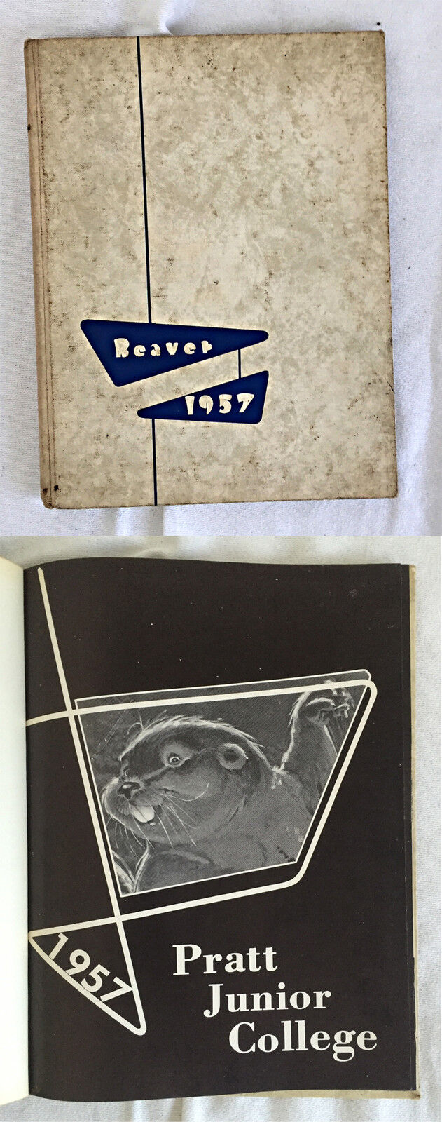 1957 Pratt Junior College Beaver Yearbook ~ PRATT, KANSAS