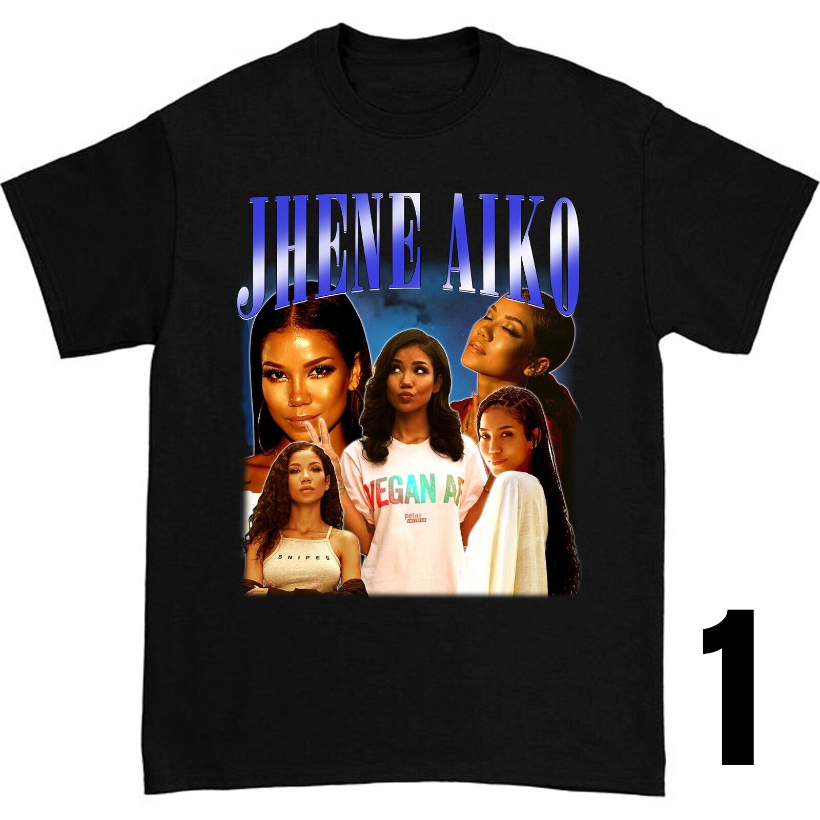 New Jhené Aiko Vintage Unisex All-Size Shirt LIMITED