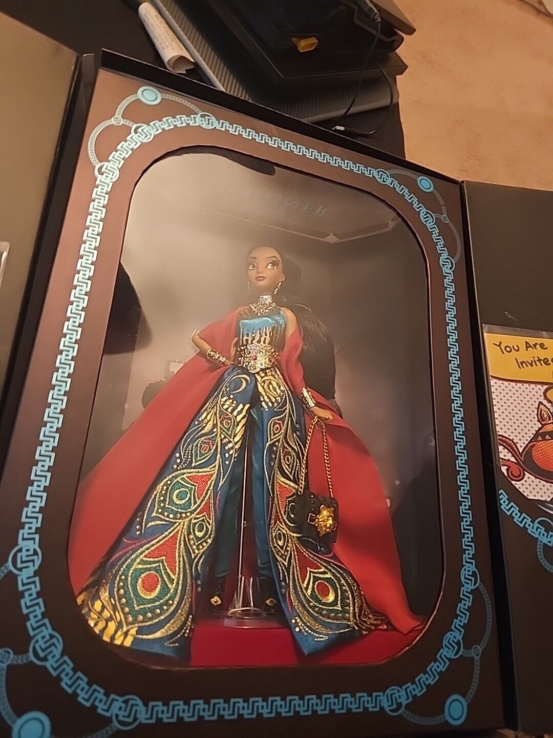 Disney Limited Edition Doll Jasmine Designer Premiere Collection DAMAGED 