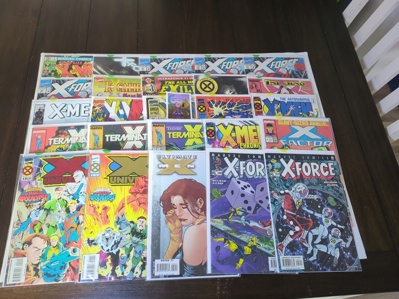 X-Men Related Comic Book Lot Marvel Comics Lot Of 25