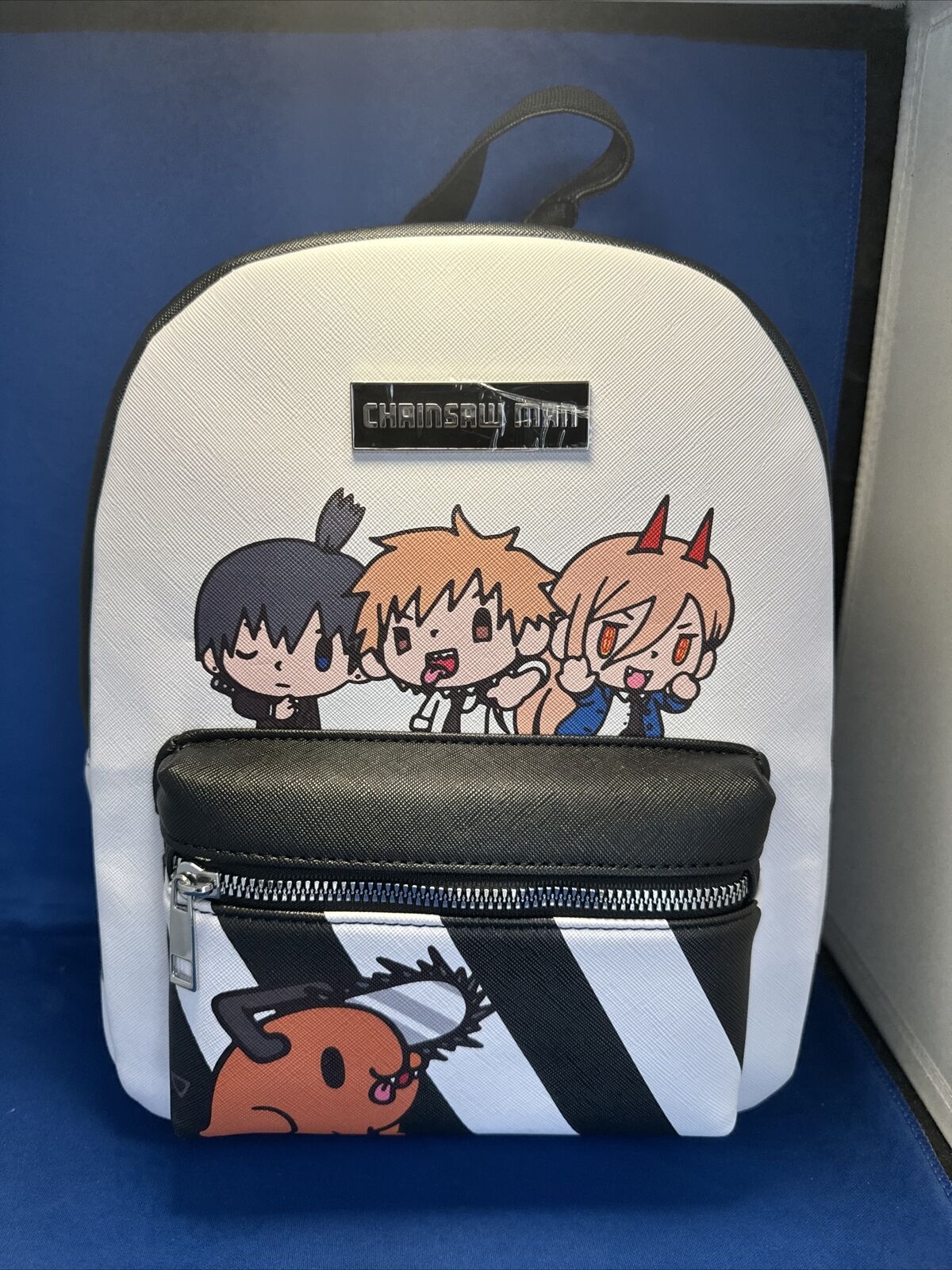 Chainsaw Man Chibi Group Mini Backpack New With Tags