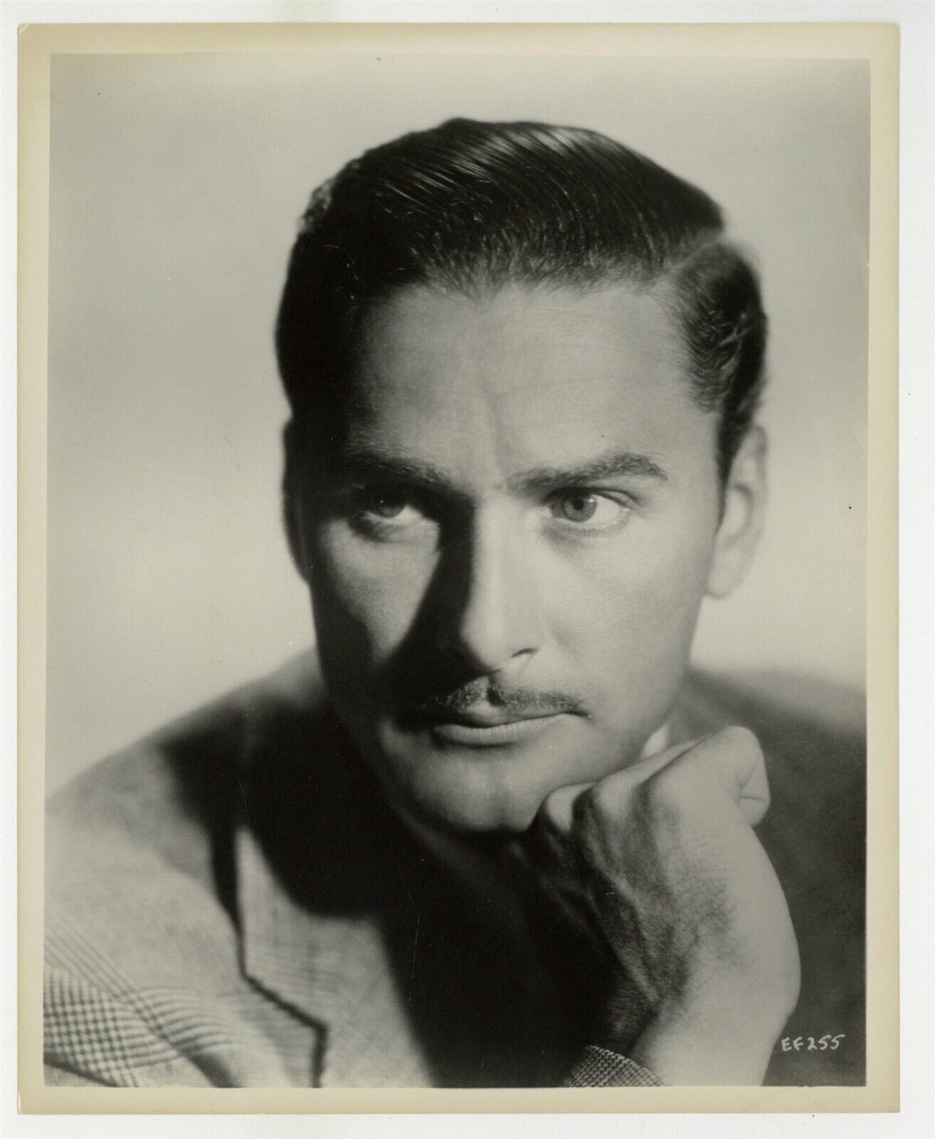 Errol Flynn 1940 Original Portrait Photo 8x10 Handsome Hunk Buff Actor J10557