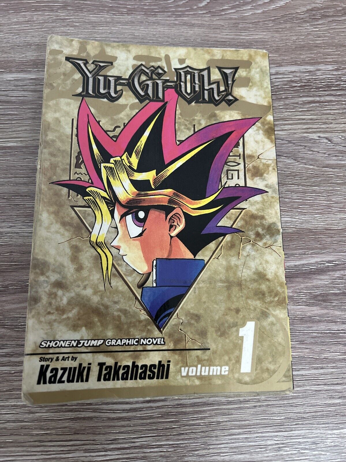 Yu-Gi-Oh Vol. 1 (Kazuki Takahashi) Shonen Jump Manga Book  B32