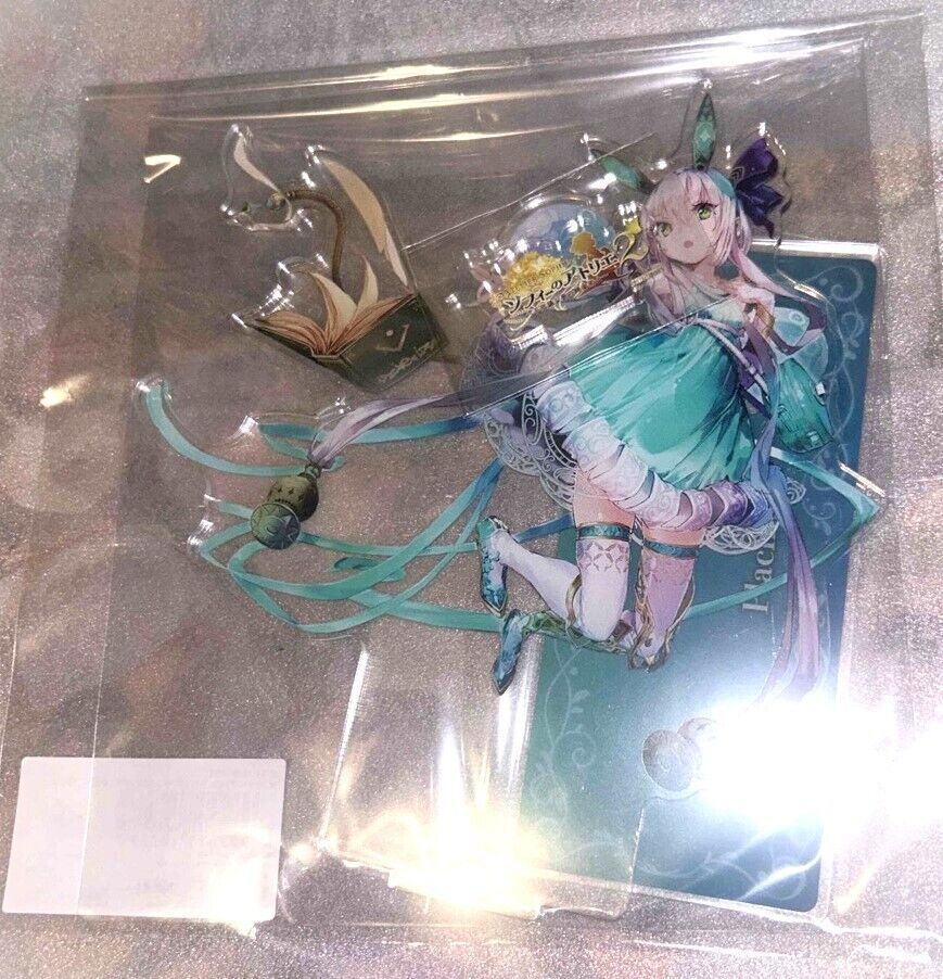 Gust 30th Anniversary Atelier Sophie 2 Big Acrylic Stand Figure Tested Genuine