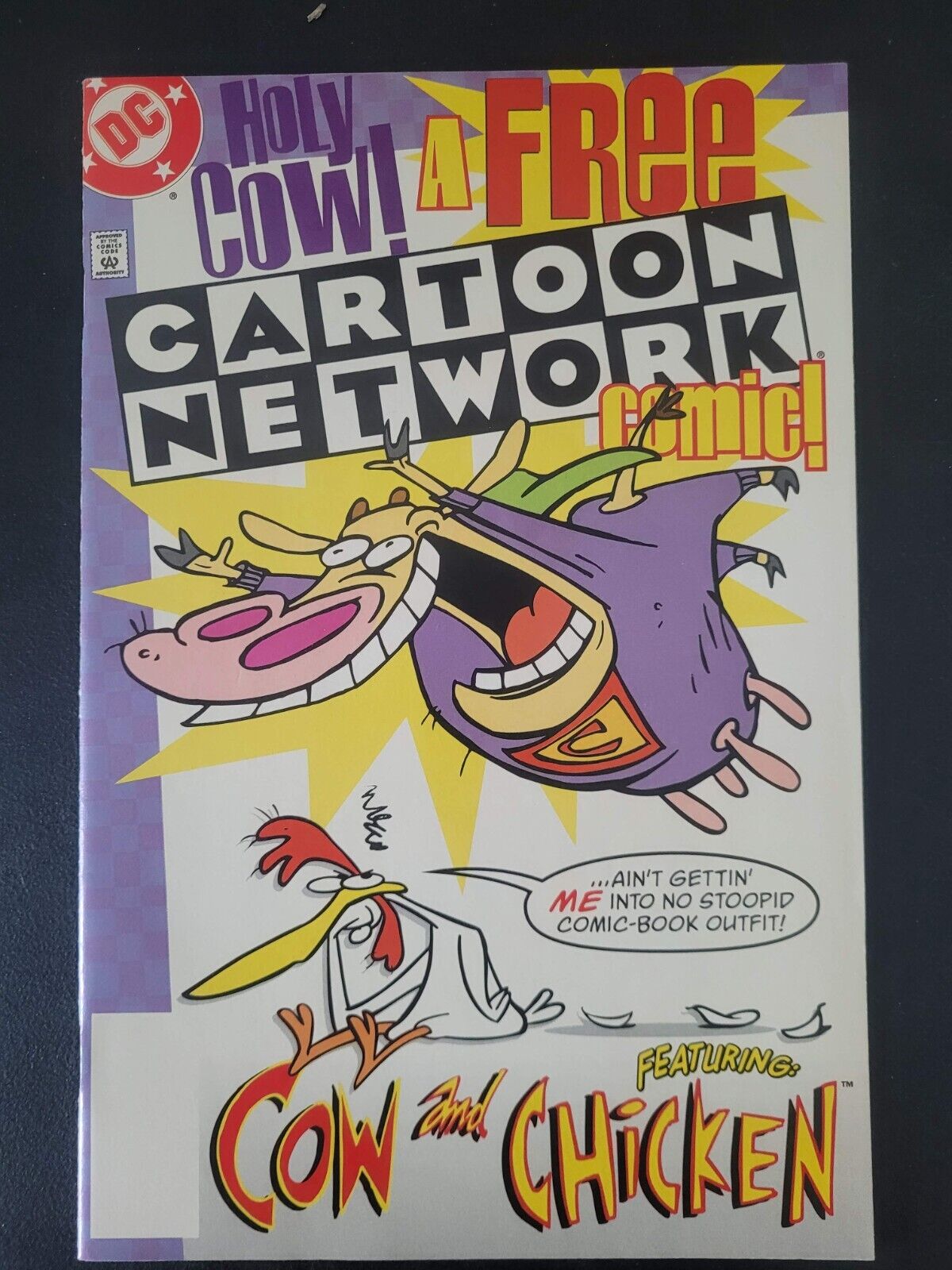 CARTOON NETWORK #1 (1997) DC COMICS COW & CHICKEN SCOOBY-DOO