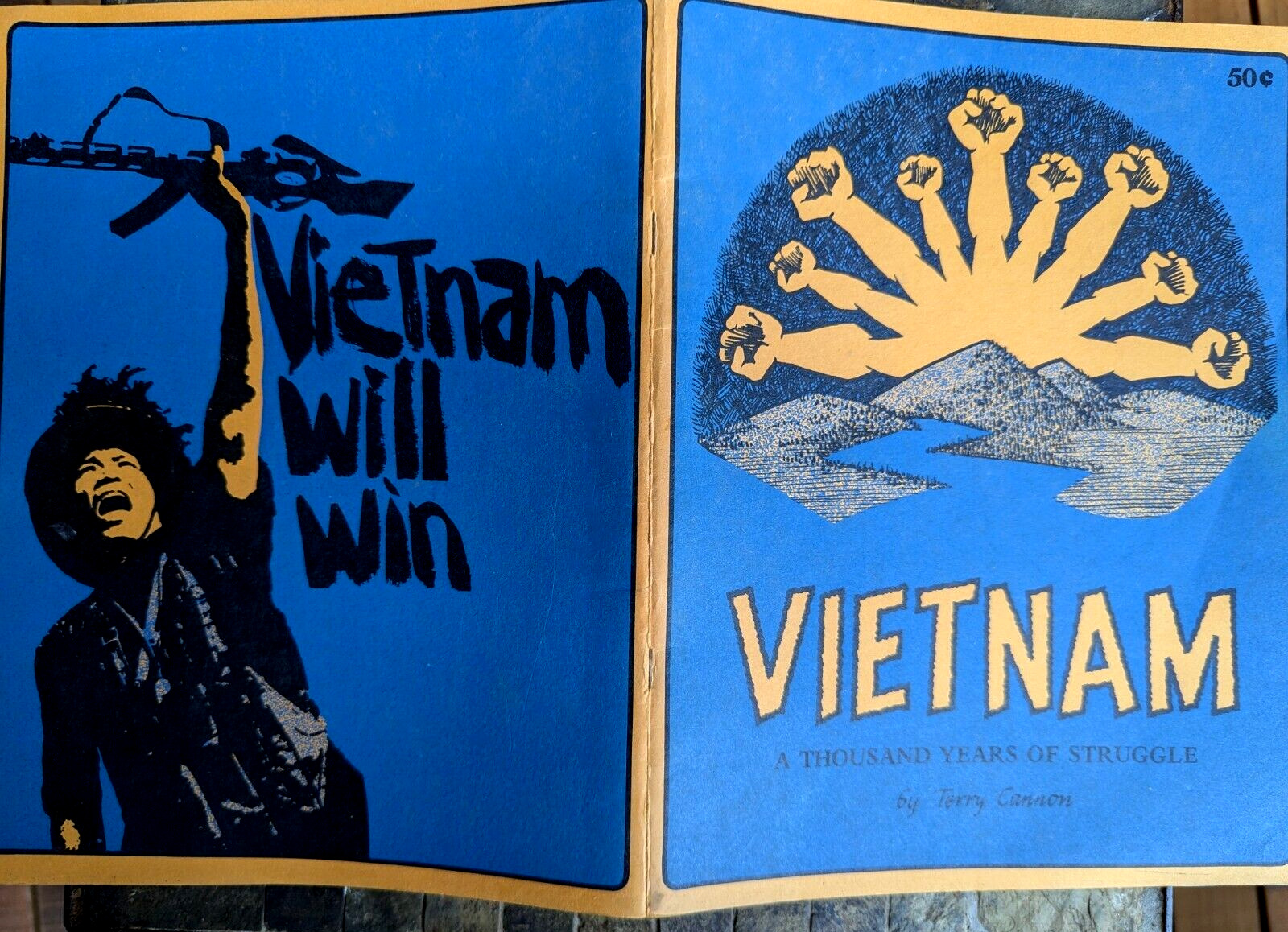 Anti War Booklet 'Vietnam, 1,000 Years of Struggle'T.Cannon-Peoples Press,  1969