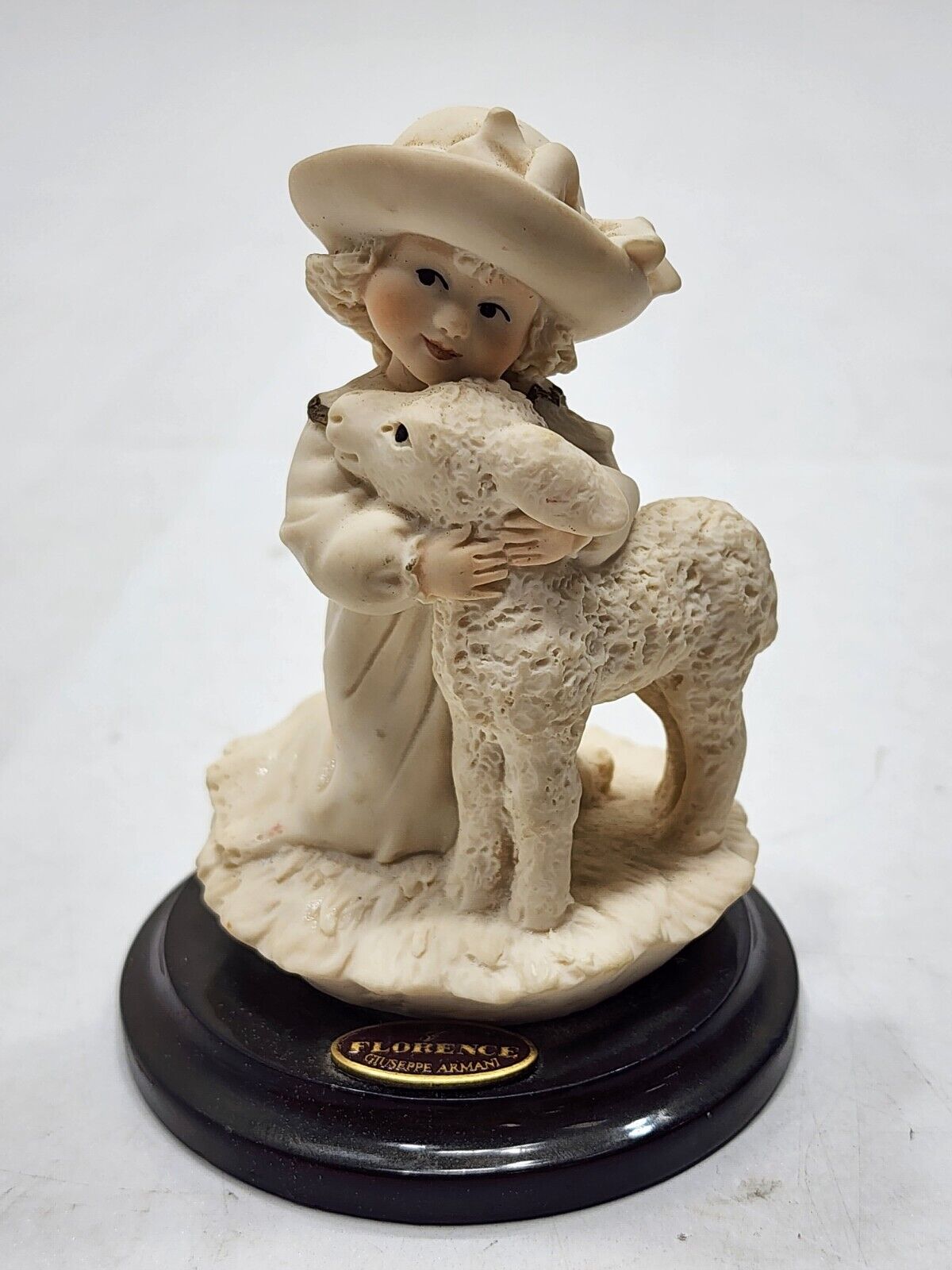 Florence Sculpture D’Arte Guiseppe Armani 1492F Little Lamb “N” Signed