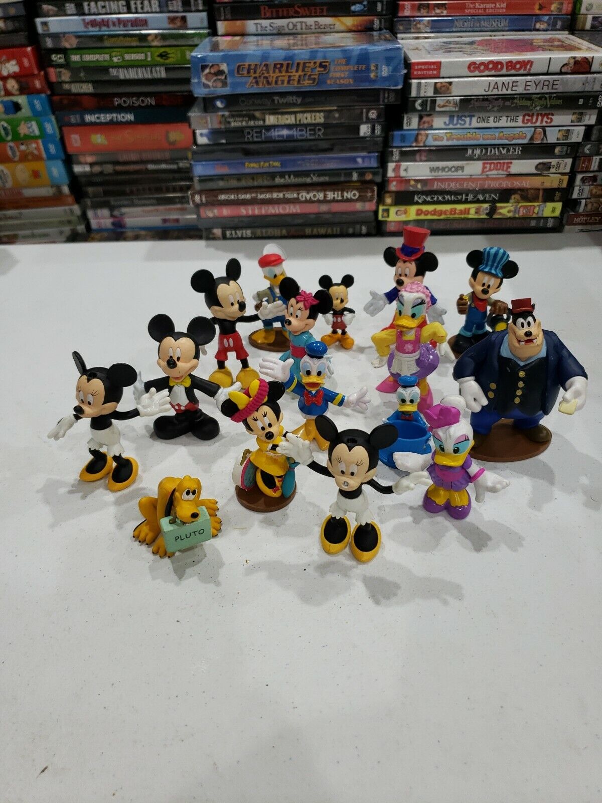 ❤️Walt Disney Figures Rubber Squeeze Toy Vtg Lot Of 16 LOOK AT PICTURES 📷 🇺🇸 