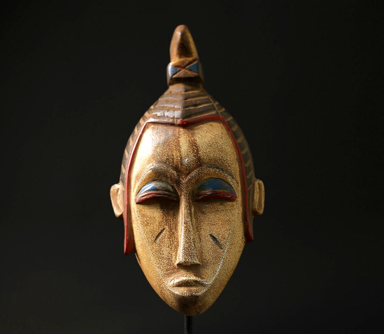 African Mask Baule Antique African Masks Antiques Primitive Art Collectibl-G2262