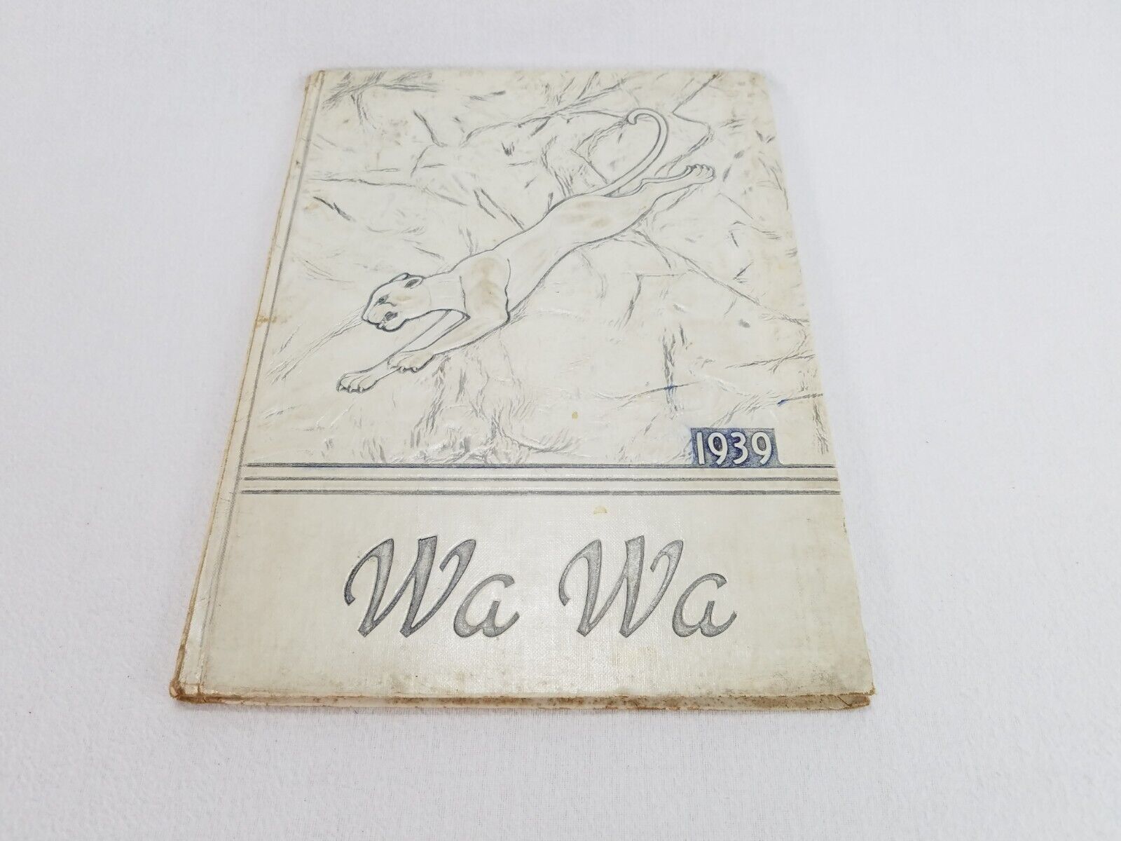 Wa Wa 1939 Yearbook, Wenatchee High School, Wenatchee WA