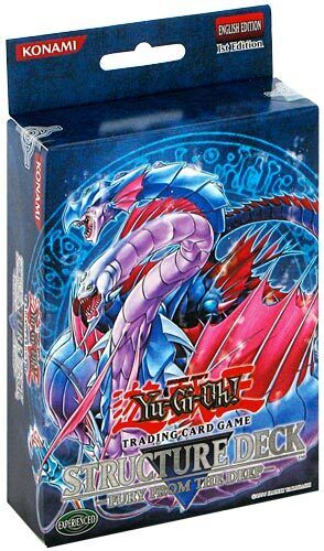 Yu-Gi-Oh Fury From the Deep 1st Edition Deck Frame English Edition