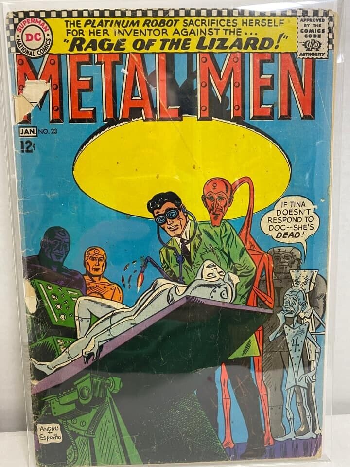 32644: DC Comics METAL MEN #23 G Grade