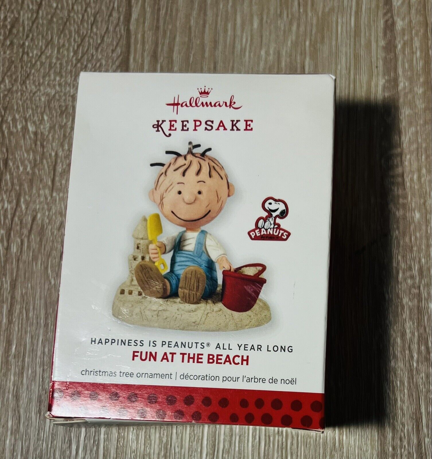 Hallmark Keepsake Ornament Pigpen Peanuts Gang Fun At The Beach 2013 Series 1st
