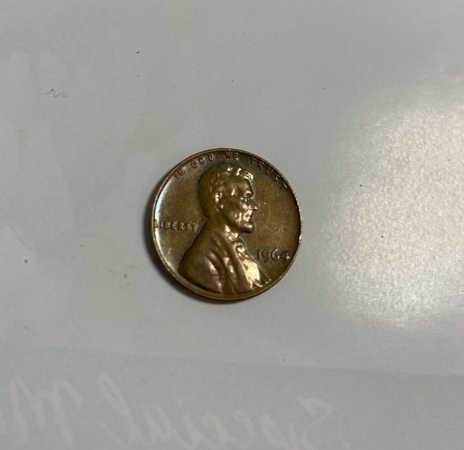 Rare 1964 Lincoln Penny No Mint Mark RARE
