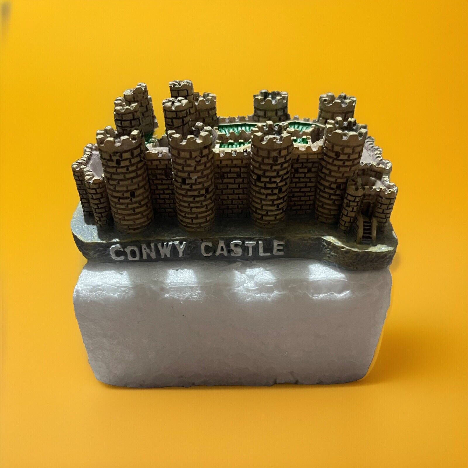 Conwy Castle Souvenir North Wales 🏴󠁧󠁢󠁷󠁬󠁳󠁿 United Kingdom 🇬🇧 8cmx4cm