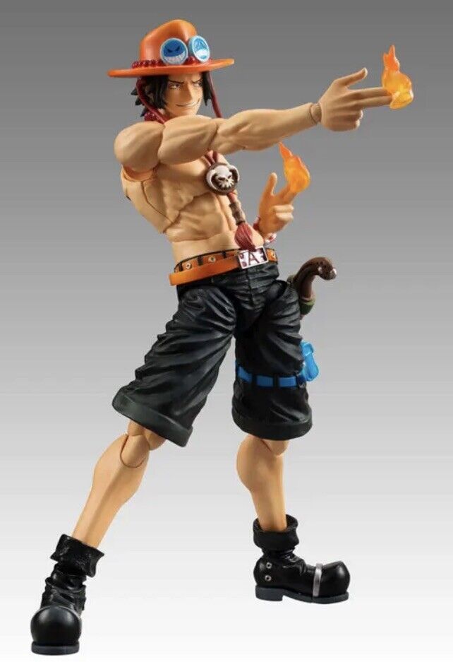 18cm One Piece ACE Action Figure - PVC Anime Collectible Model Toy - With Box