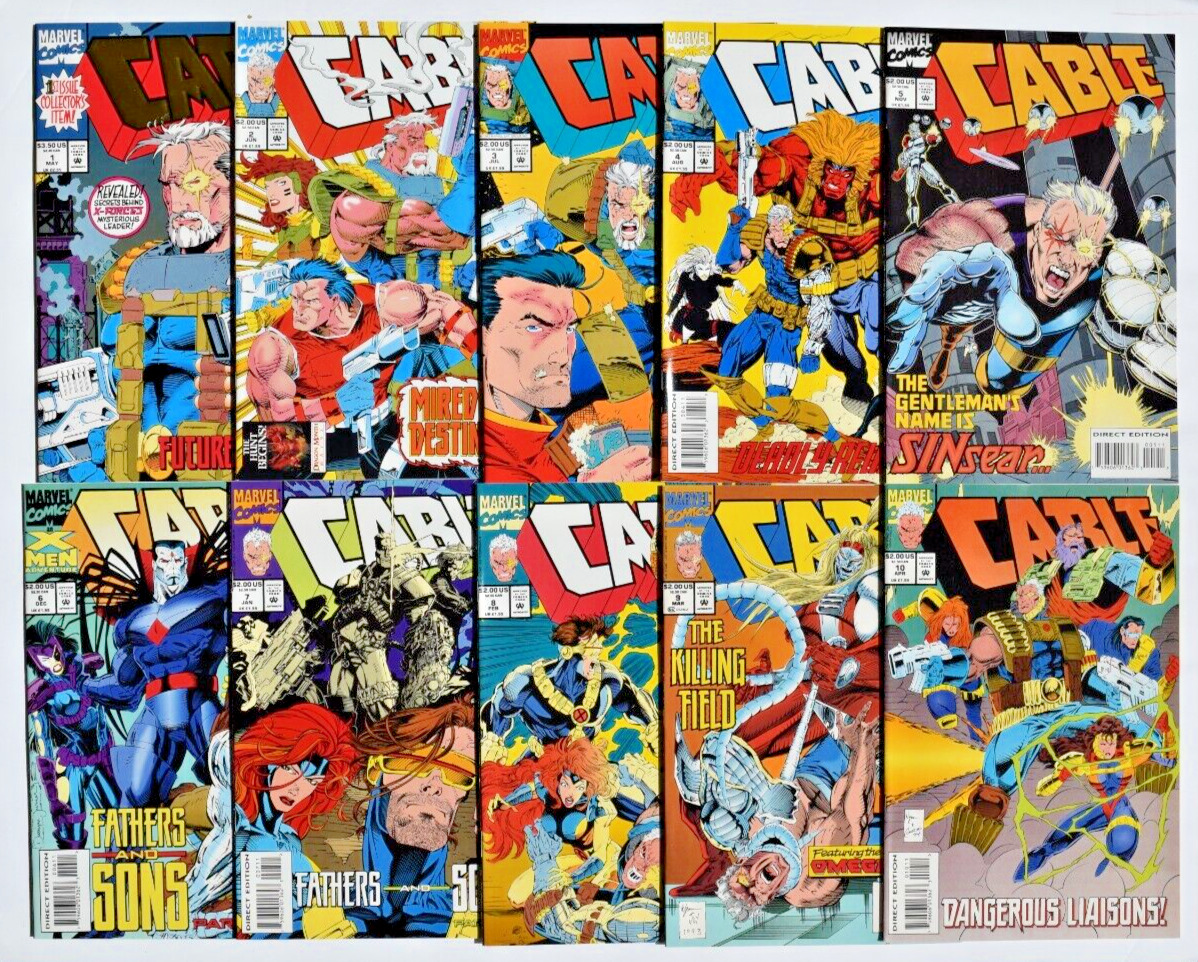 CABLE (1993) 76 ISSUE COMIC RUN #1-76 MARVEL COMICS