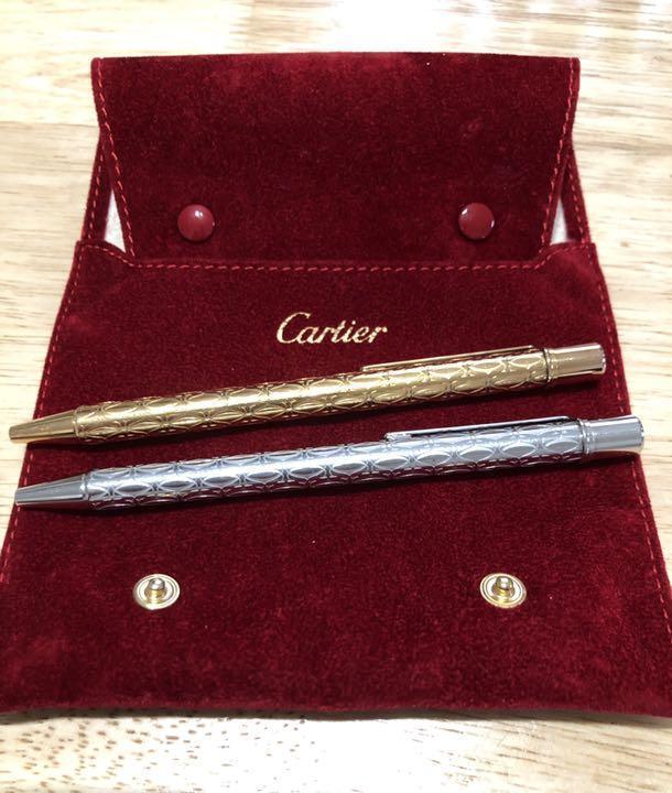 Cartier cartier ballpoint pen pair set