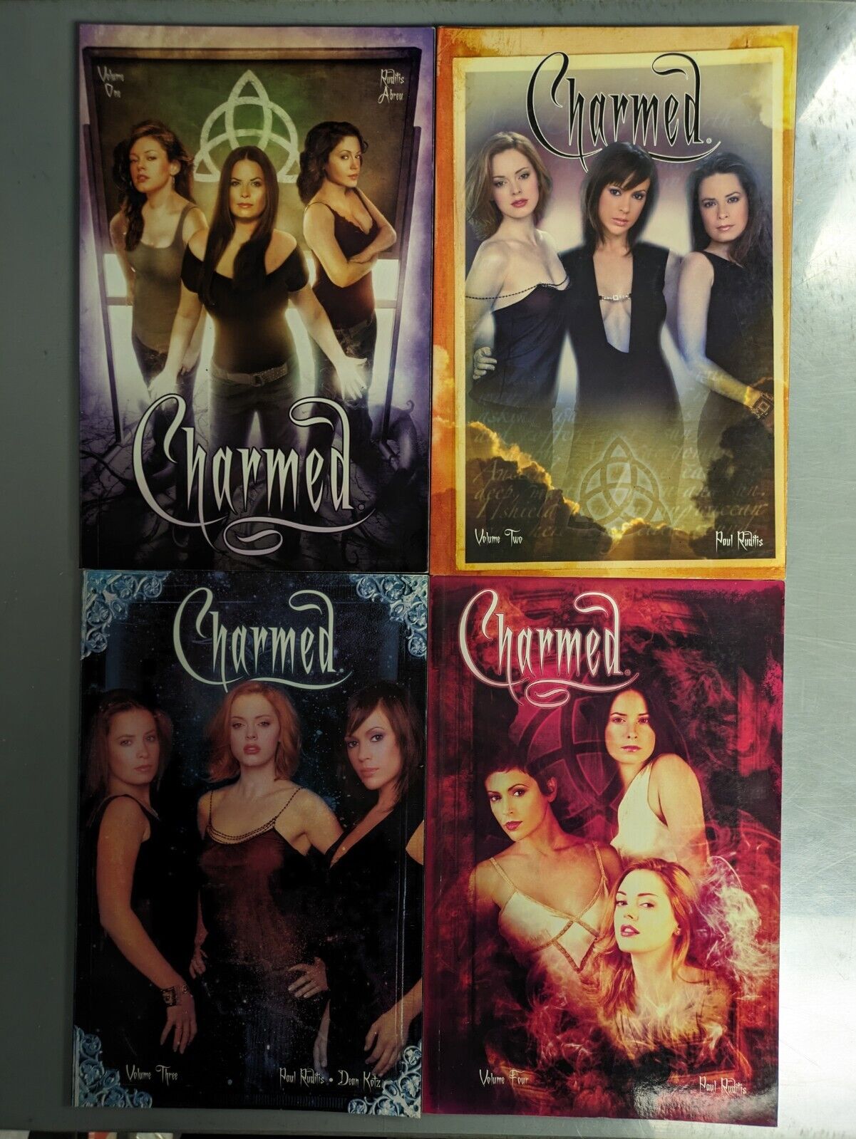Charmed Season 9 Vol 1 2 3 4 TPB Lot Complete Set Zenescope 2011 Trade Paperback