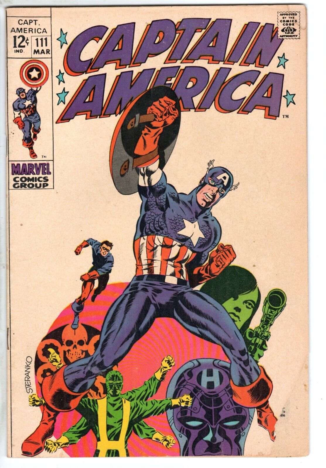 Captain America #111, Good - Very Good Condition