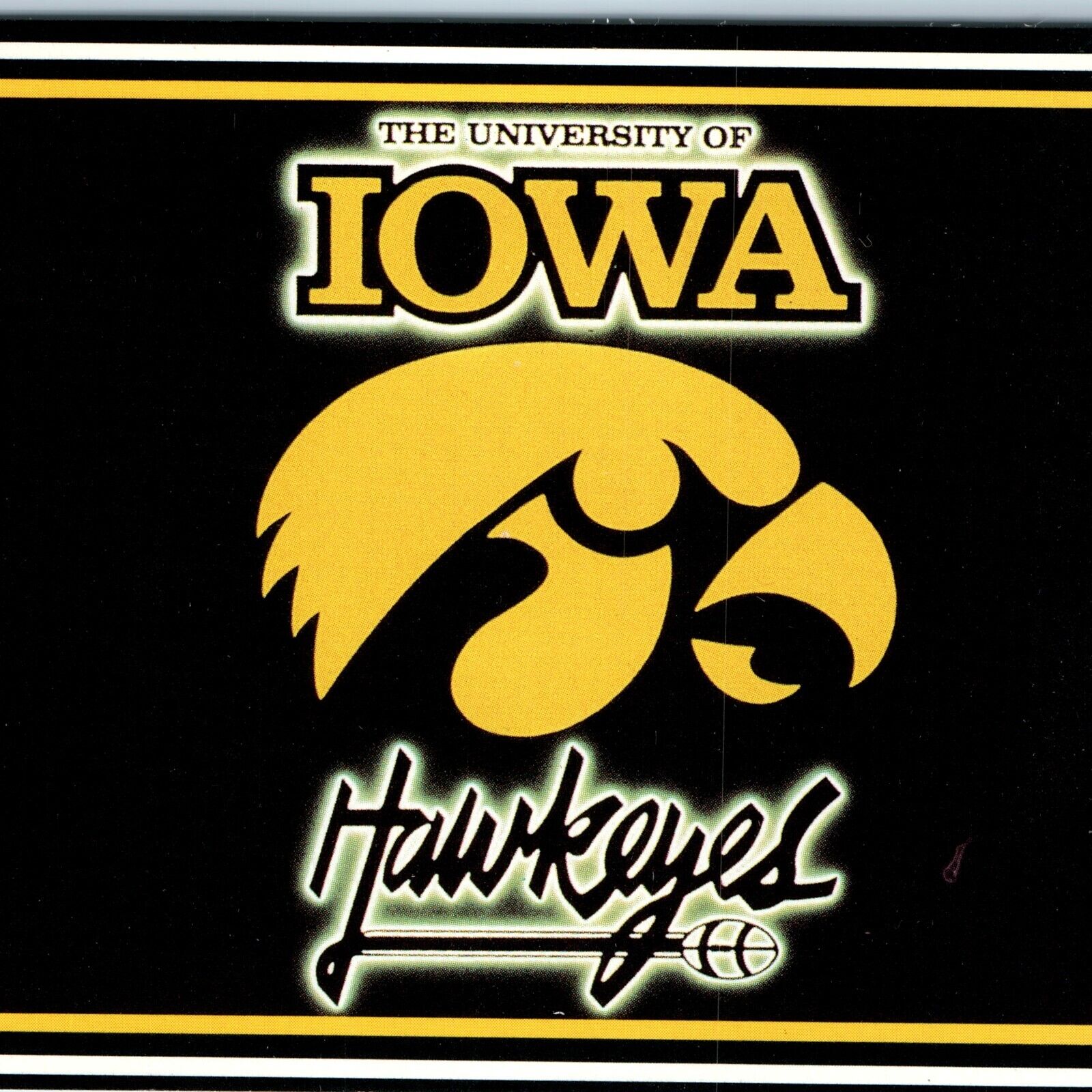 c1970s Iowa City, IA Hawkeyes Football Basketball University College UoI PC A256