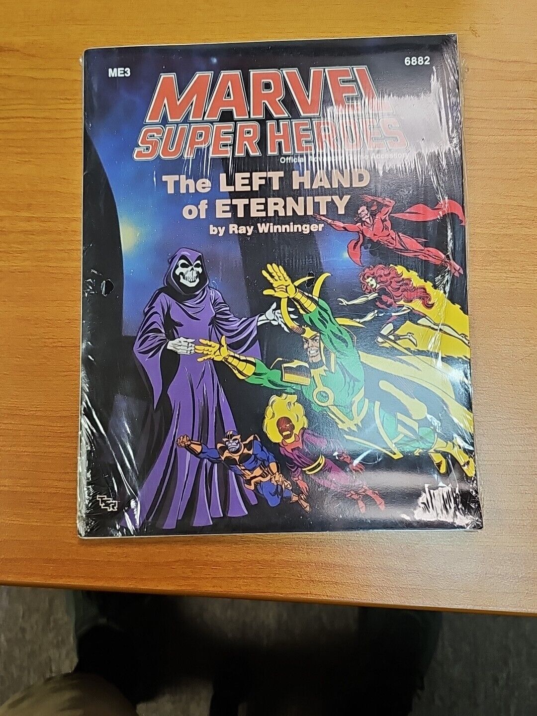 Marvel Super Heroes Role Playing Game The Left Hand Of Eternity TSR 1988 Sealed