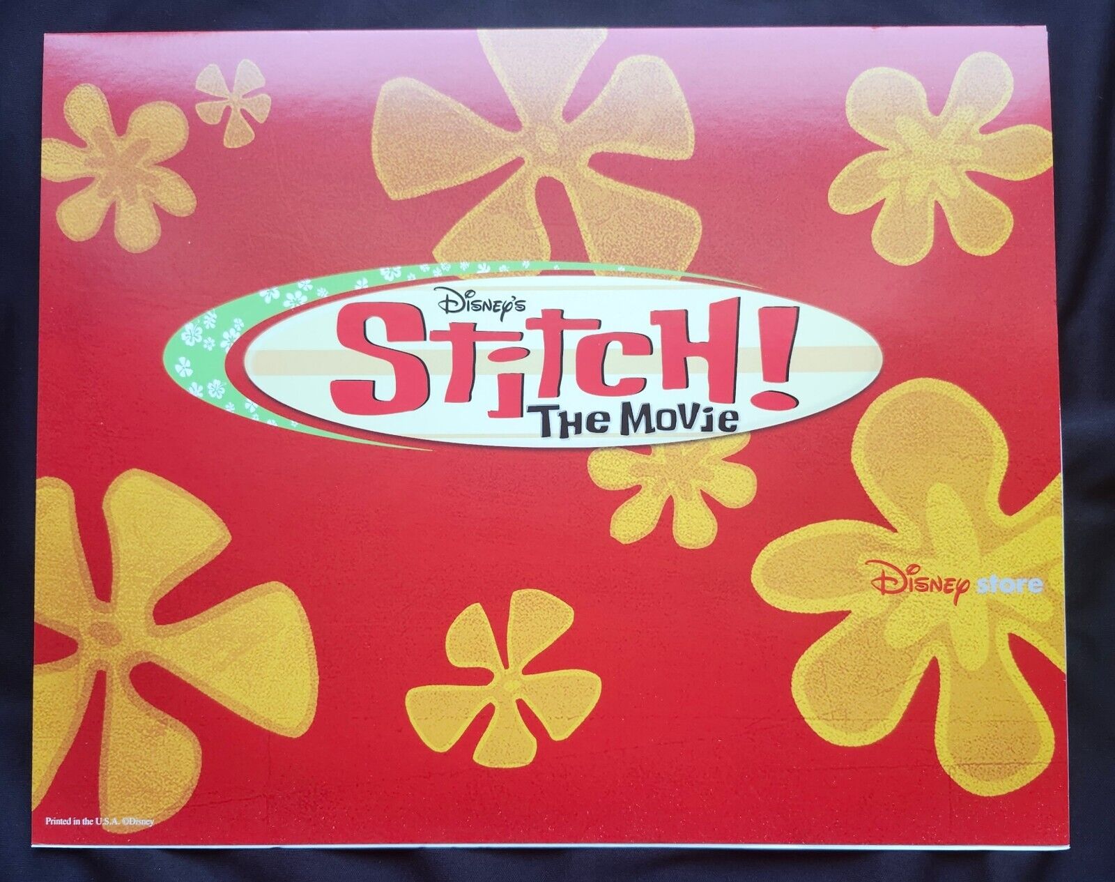 Disney Store STITCH: THE MOVIE Lithograph 2003 Exclusive 11x14