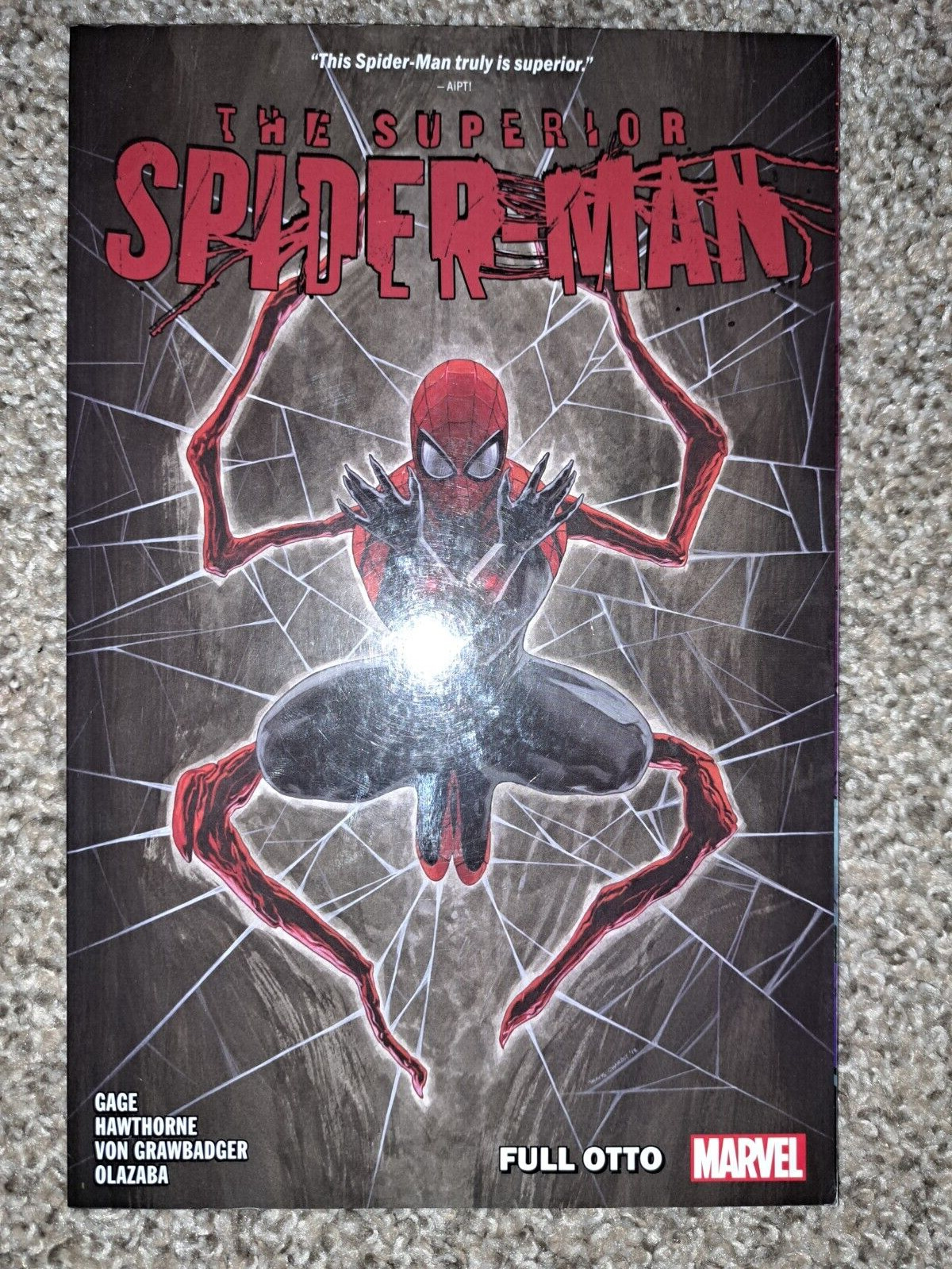 The Superior Spider-Man vol 1: Full Otto (Marvel Comics 2019 TPB Trade Paperback