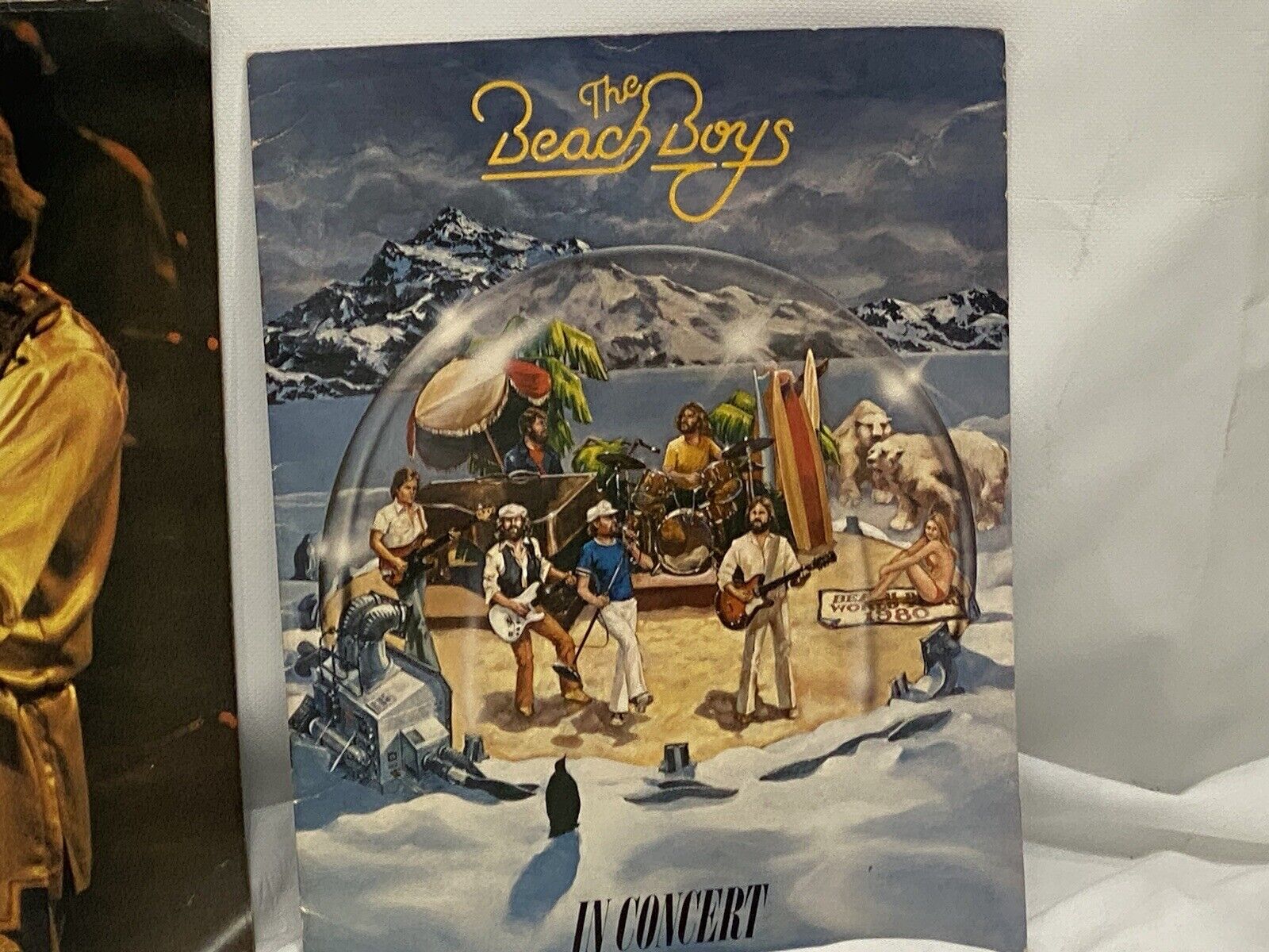 The Beach Boys Concert Program Lot 1977 The Carpenters John Denver 4 Souvenirs