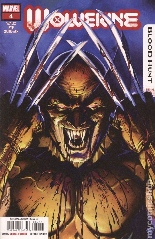 Wolverine Blood Hunt #4A Stock Image