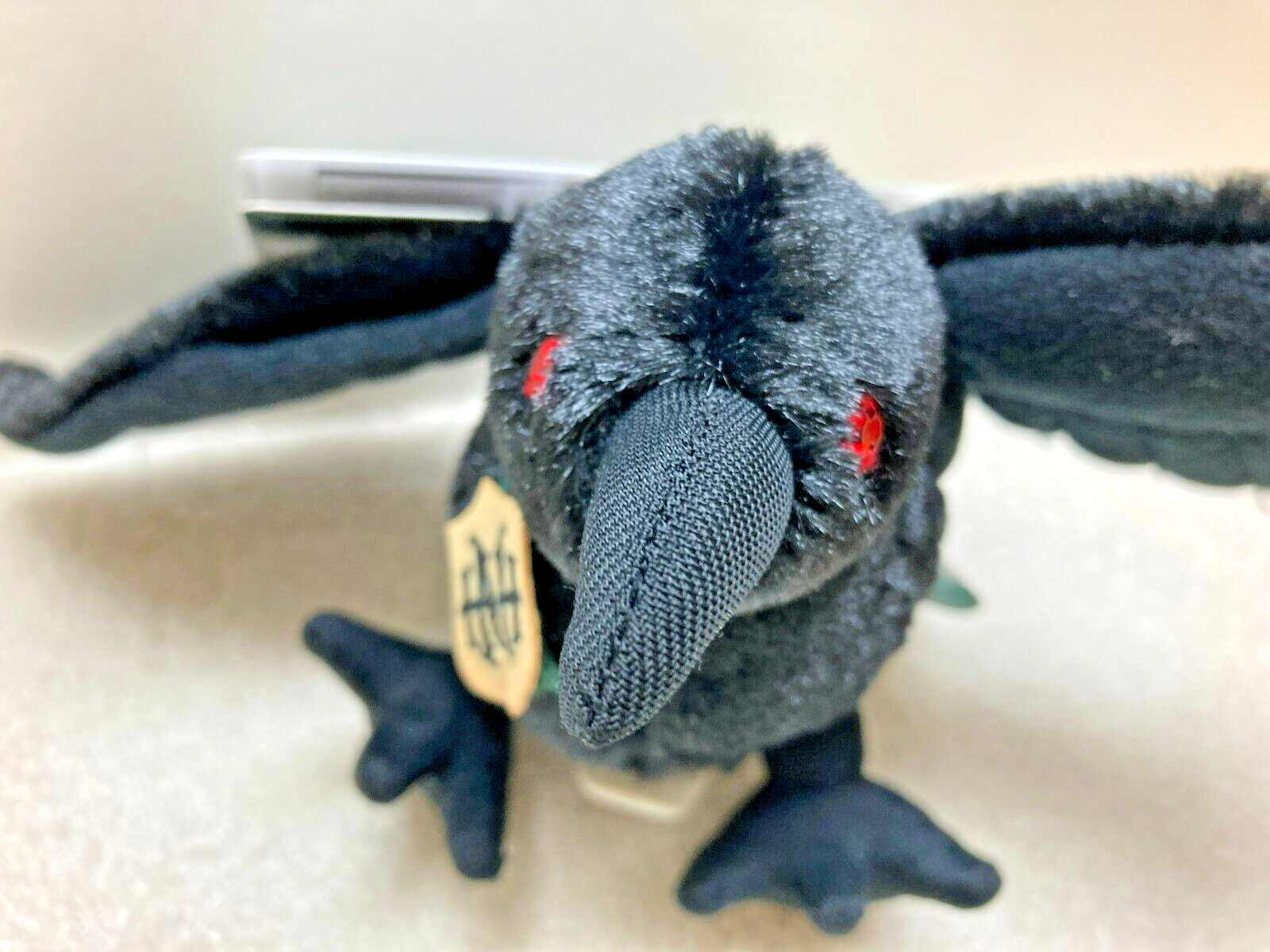 Tokyo Disney Resort 2024 Haunted Mansion Plush Badge Clip Raven
