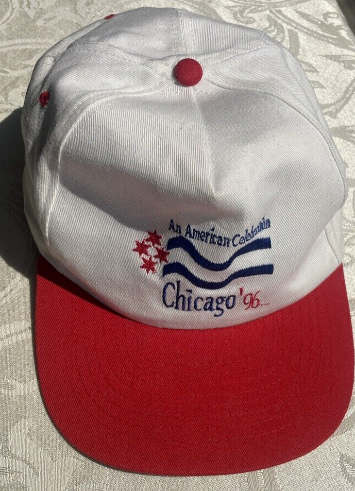 1996 Democratic National Convention DNC Chicago Snapback Hat Cap Bill Clinton