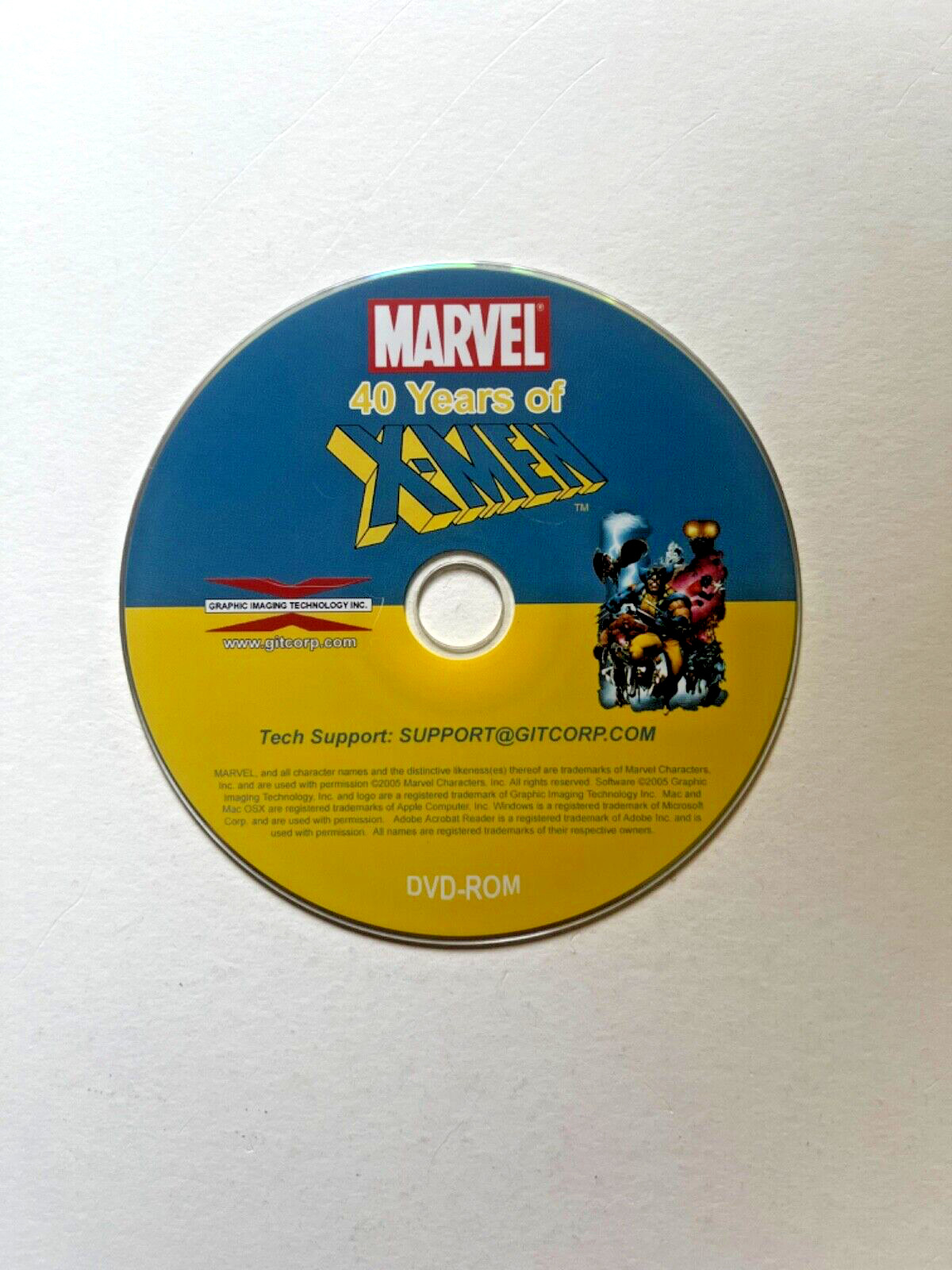 40 YEARS OF THE X-MEN - 485 Printable Comics - DVD-ROM - 
