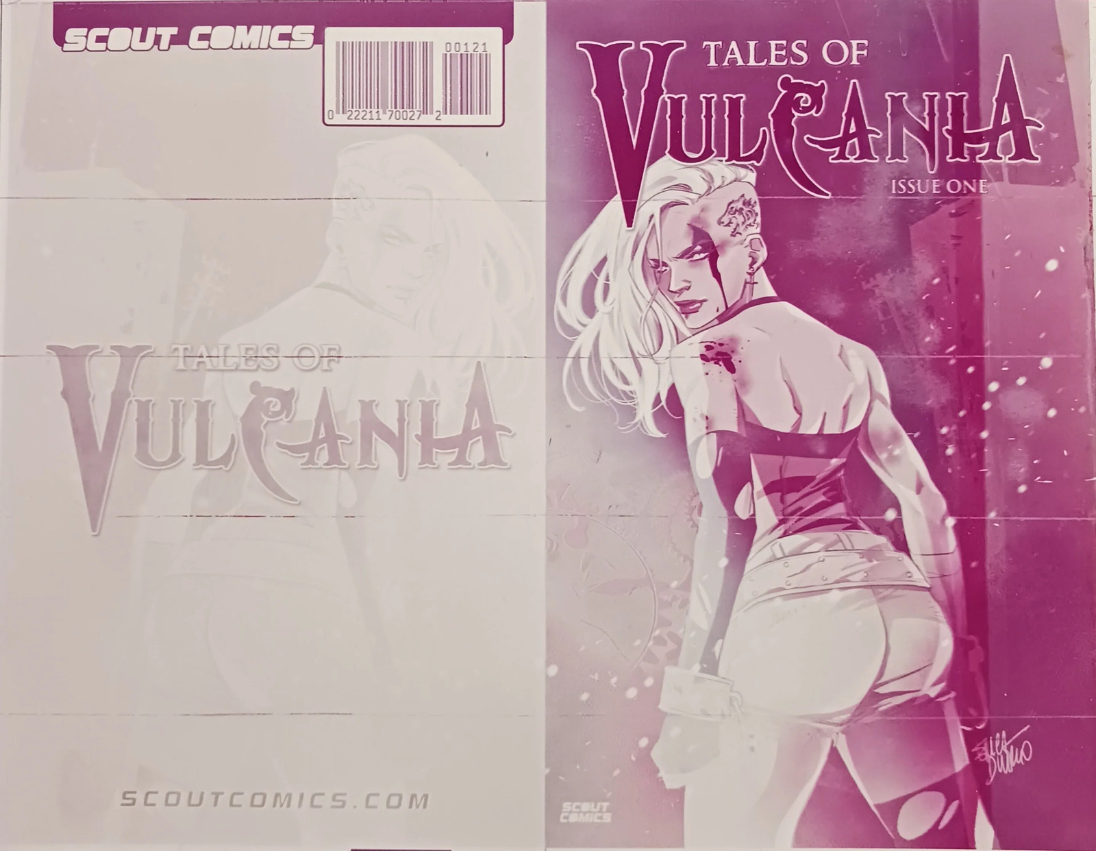 Tales of Vulcania #1 - 1:10 Retailer Incentive - Cover - Magenta - Comic Printer