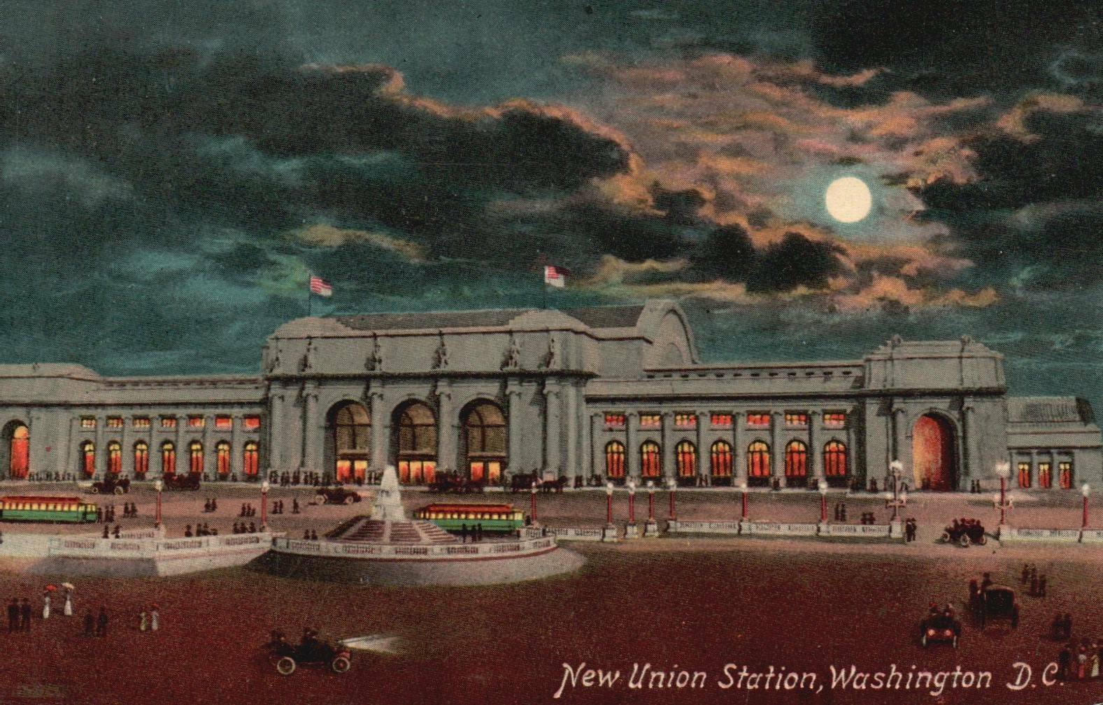 Vintage PPC - New Union Station, Washington DC - F24492