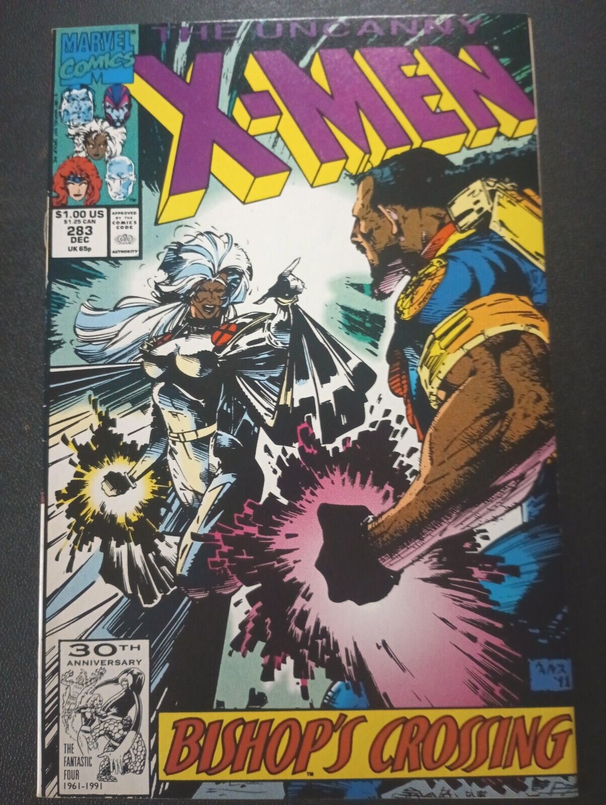 Uncanny X-Men #283 1st Full App Of Bishop X-Men Vs Bishop VF/NM Condition 1991