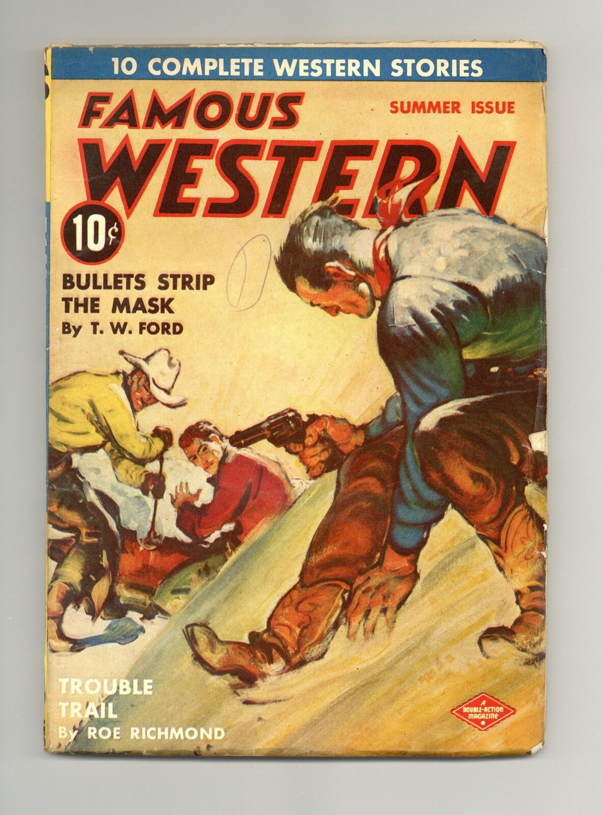 Famous Western Pulp Jun 1943 Vol. 5 #6 VG+ 4.5