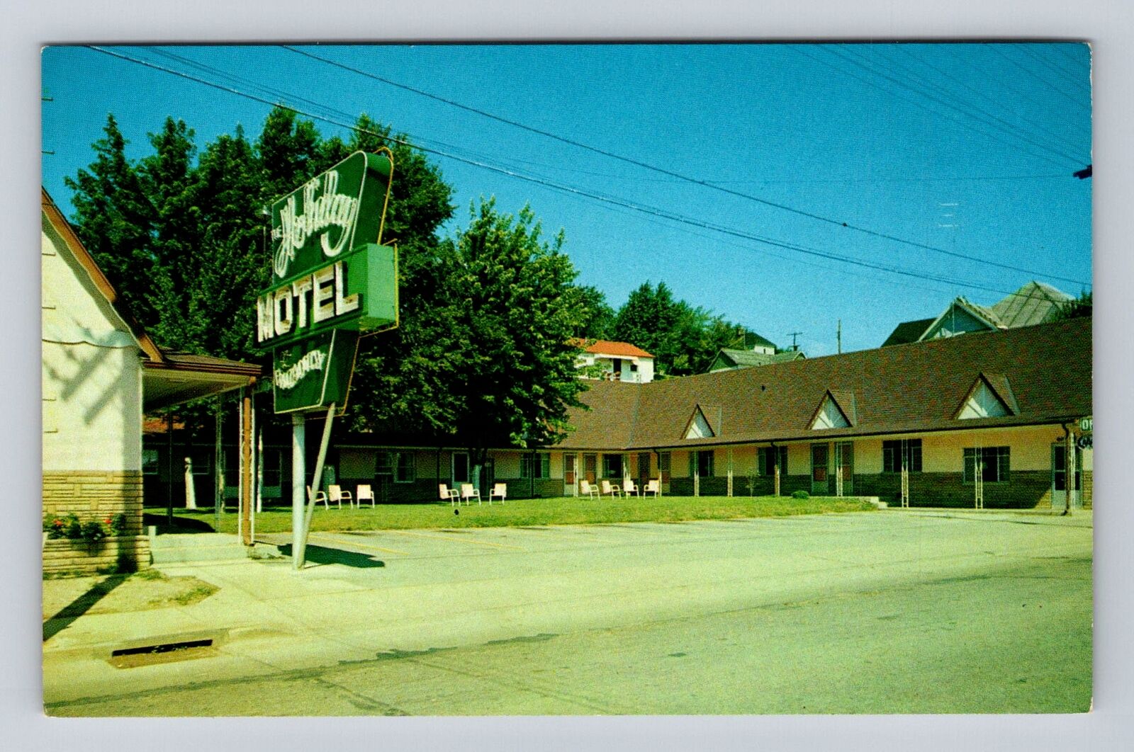 Corbin KY-Kentucky, Holiday Motel & Restaurant Advertising, Vintage Postcard